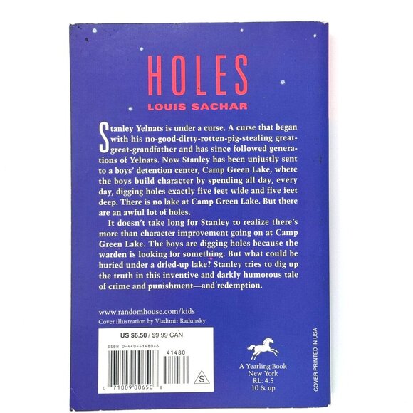 Holes, Paperback by Sachar, Louis / ISBN 0440414806 - Picture 2 of 7